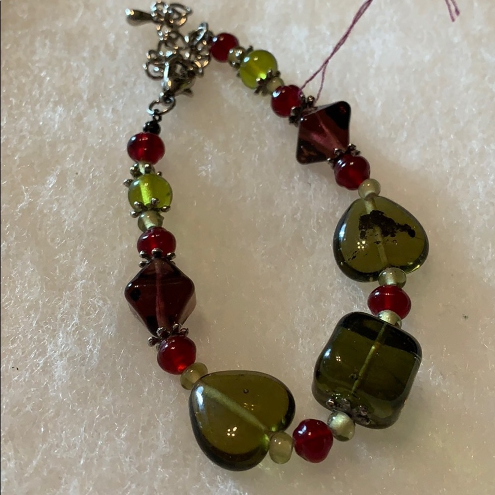 Bracelet Christmas colors